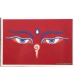 Carte postale bouddhiste Yeux du Bouddha - Cartes postales bouddhistes