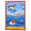 Carte postale bouddhiste SYMBOLES DE VICTOIRE Cartes postales bouddhistes CPB49