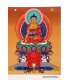 Carte postale du Bouddha Sakyamouni Cartes postales bouddhistes CPB44
