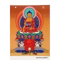 Carte postale du Bouddha Sakyamouni - Cartes postales bouddhistes