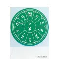 Sticker adhésif Mantra de Tara Verte - Stickers autocollants bouddhistes