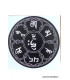 Sticker adhésif MANTRA DE CHENREZI couleur noir Stickers autocollants bouddhistes AUTO3