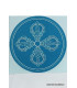 Sticker adhésif DORJE VAJRA Stickers autocollants bouddhistes AUTO1