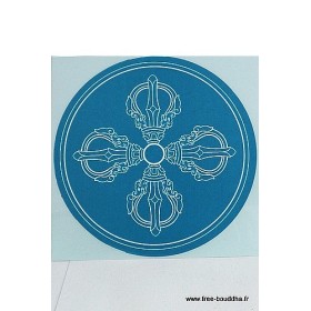 Sticker adhésif DORJE VAJRA Stickers autocollants bouddhistes AUTO1