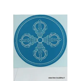 Sticker adhésif DORJE VAJRA - Stickers autocollants bouddhistes