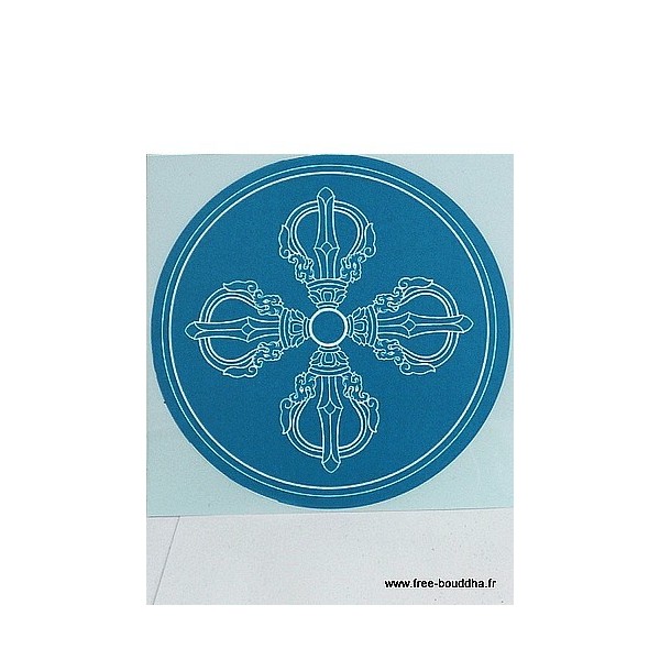 Sticker adhésif DORJE VAJRA Stickers autocollants bouddhistes AUTO1