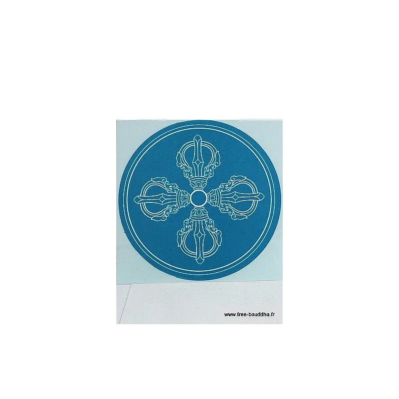 Sticker adhésif DORJE VAJRA - Stickers autocollants bouddhistes