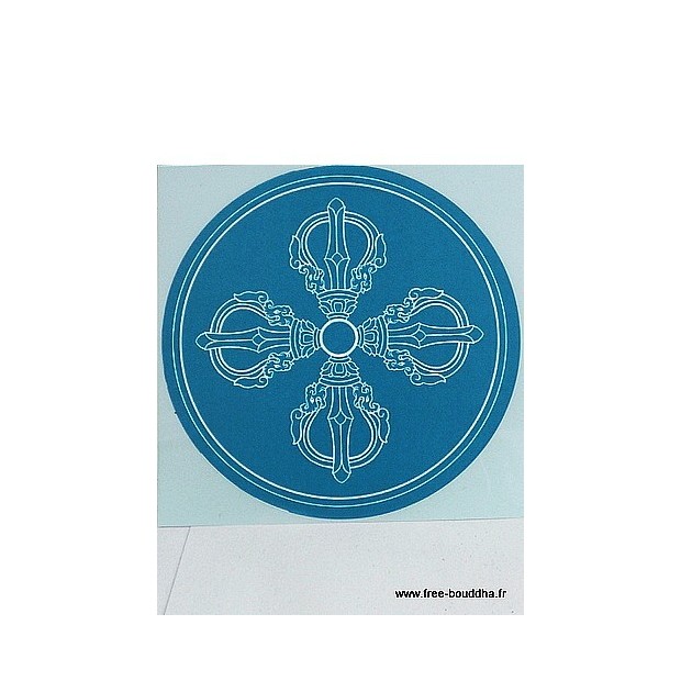 Sticker adhésif DORJE VAJRA Stickers autocollants bouddhistes AUTO1