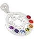 Bijou chakra reiki ETOILE DE DAVID Pendentifs pierres naturelles DA30