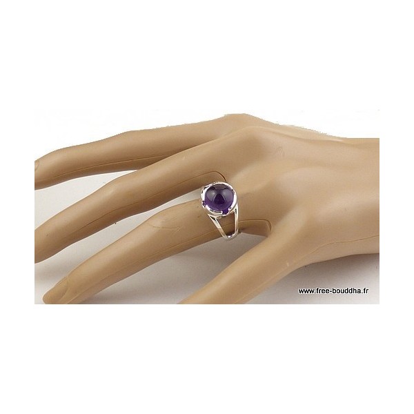 Bague homme Améthyste Bijoux en Améthyste NB32
