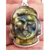 Bouddha sculpté en Labradorite Bijoux en Labradorite JA3.9