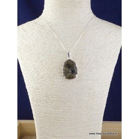 Bouddha sculpté en Labradorite Bijoux en Labradorite JA3.9