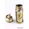 Bijou tibétain pendentif tube poison Om tibétain Pendentifs Ghau TUB3