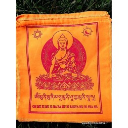 Drapeaux tibétains Bouddha Sakyamouni Drapeaux tibétains DRAT4