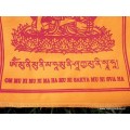 Drapeaux tibétains Bouddha Sakyamouni Drapeaux tibétains DRAT4