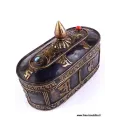 Boîte à bijoux tibétaine - Artisanat tibétain bouddhiste