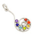 Pendentif 7 Chakras chokurei Bijoux en Pierres Fines DA23
