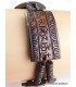 Bracelet tibétain sculpté main Mantra Chenrezi Bracelets tibétains bouddhistes OY2
