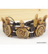 Bracelet tibétain sculpté main Tortues Bracelets tibétains bouddhistes OY7