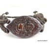 Bracelet tibétain sculpté main Bouddha Bracelets tibétains bouddhistes OY4