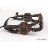 Bracelet tibétain sculpté main Bouddha Bracelets tibétains bouddhistes OY4