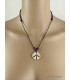 Collier tibétain Peace and Love Bijoux tibetains bouddhistes PAL3