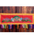 Tenture tibétaine Mahakala rouge Tentures tibétaines Bouddha MAHAK3-a
