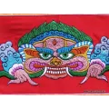 Tenture tibétaine Mahakala rouge - Tentures bouddhistes