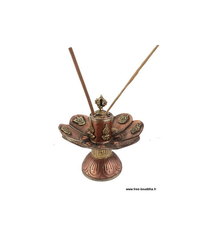 Brûleur d'encens tibétain Lotus Brûleurs et porte-encens DBLESA4.1