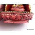 Brûleur d'encens tibétain en terre cuite - Porte-encens tibétains