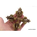 Double dorje tibétain puissant à 8 branches - Dordjé, double dorjé (sans cloche)