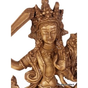 Statuette Manjushri grand modèle 20 cm Statuettes Bouddhistes STAMAN1