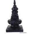Stupa bouddhiste en résine noire - Objets rituels bouddhistes