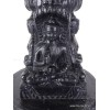 Stupa bouddhiste en résine noire Statuettes Bouddhistes STUPAN1