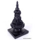 Stupa bouddhiste en résine noire Statuettes Bouddhistes STUPAN1