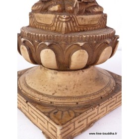 Stupa tibétain portatif en résine naturelle Statuettes Bouddhistes STUPAN2