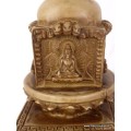 Stupa bouddhiste en résine naturelle Statuettes Bouddhistes STUPAN3