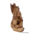 Statuette tibetaine Ganesh en résine - Statuettes bouddhistes tibétaines artisanales