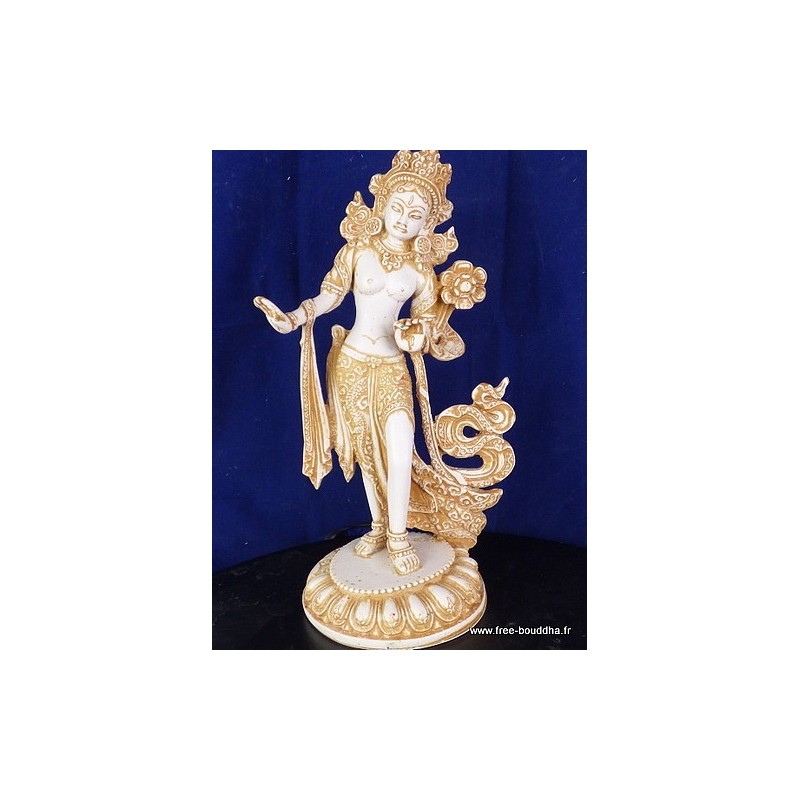 Statuette Tara Blanche 30 cm Objets rituels bouddhistes STATB2