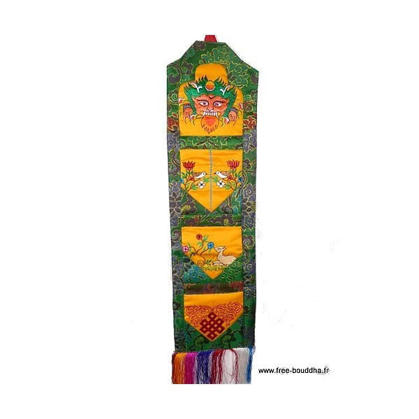 Porte-magazine ou porte-courrier bouddhiste Tentures tibétaines Bouddha PCB1