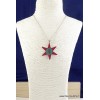 Pendentif tibétain avec symbole bouddhiste Om Bijoux tibetains bouddhistes ET1.2