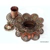 Brûleur d'encens tibétain Double Lotus-w Encens tibétains, accessoires ref 3032.15