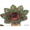 Brûleur d'encens orné des signes auspicieux Encens tibétains, accessoires REF 37.6-a