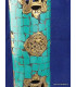 Porte encens bouddhiste en Turquoise Encens tibétains, accessoires BBRE3