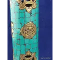 Porte encens bouddhiste en Turquoise - Porte-encens tibétains