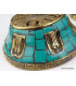 Porte encens bouddhiste en Turquoise Encens tibétains, accessoires BBRE3