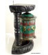 Moulin à prières mural Turquoise antique 16 cm Moulins à Prières tibétains NMP6