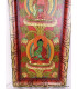 Tableau vertical 5 Bouddhas Décoration tibétaine TABB1