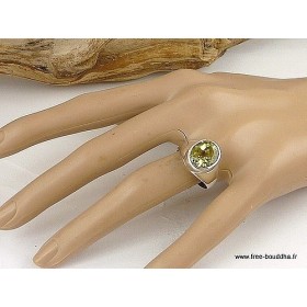 Bague argent QUARTZ LEMON Bagues pierres naturelles f65