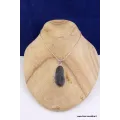 Pendentif argent Trilobite (pierre fossile) - Pendentifs pierres naturelles